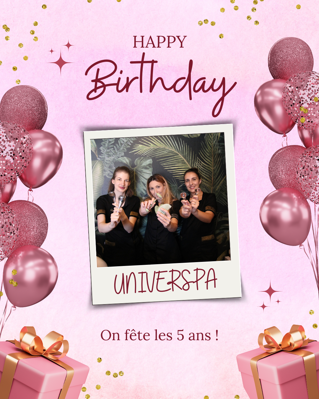 5ème Anniversaire du Centre Esthétique et Spa UNIVERSPA