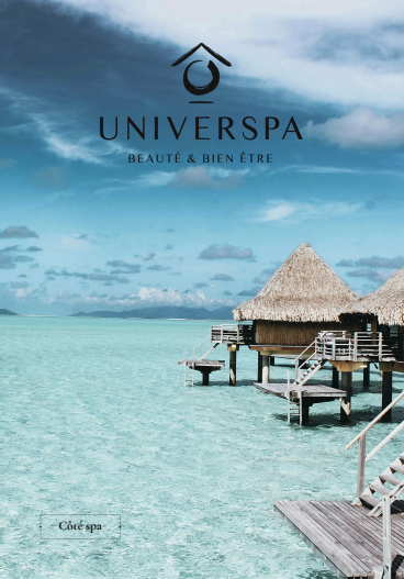 brochure soins et tarifs UNIVERSPA - cote spa brochure tarifs UNIVERSPA - côté Spa