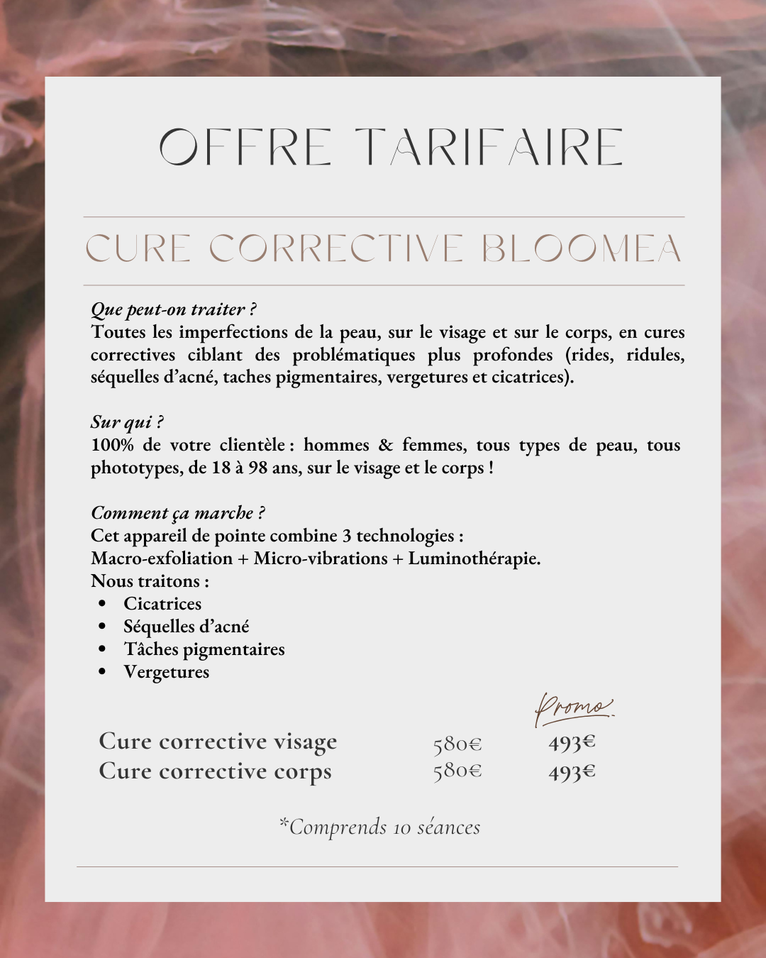 Cure corrective Bloomea : la technologie anti-âge nouvelle génération