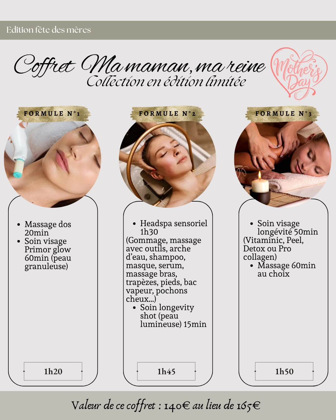 offres fête des mères : coffret ma maman ma reine