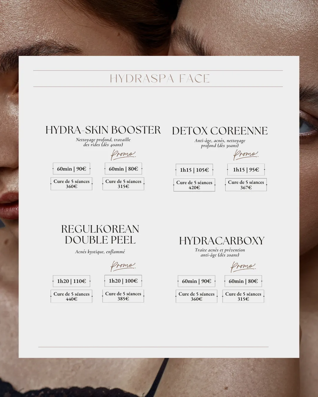 offres hydraspa face